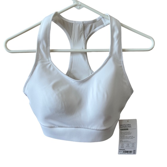 ❤️SOLD❤️ ATHLETA HUSTLE BRA SUPERSONIC ATHLETIC SPORTS YOGA COMPRESSION FITTED - Picture 2 of 11